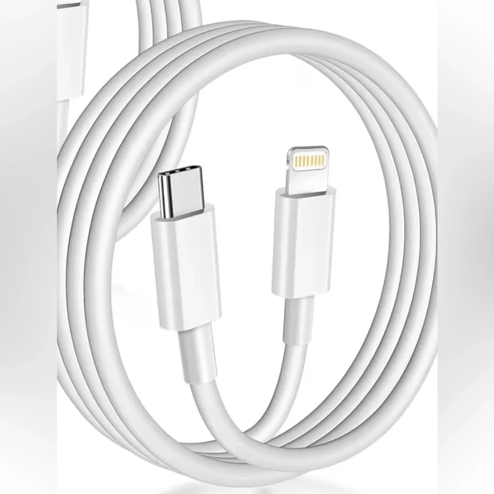 6 Foot USB C to Lightning Charging Cable